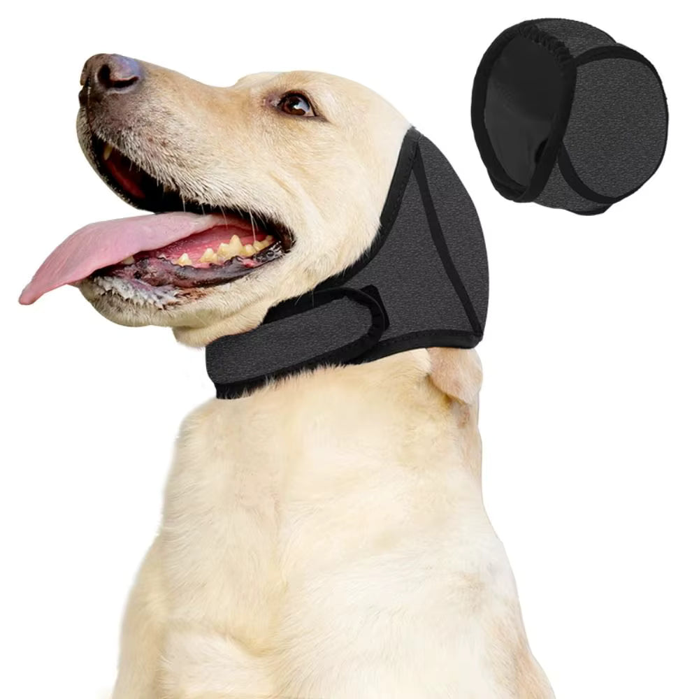 Proteção auditiva anti-ruído cão